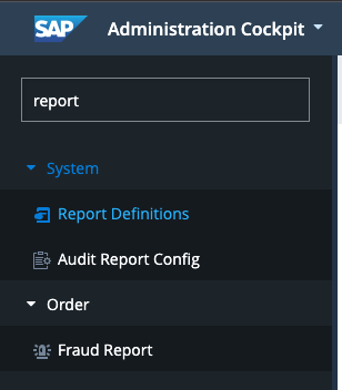 path of report definition